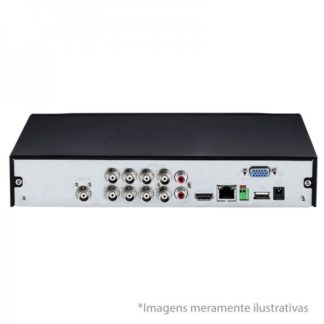 DVR Stand Alone Multi HD Intelbras MHDX-1008 - 8 Canais 1080N HDCVI, HDTVI, AHD, ANALÓGICO
